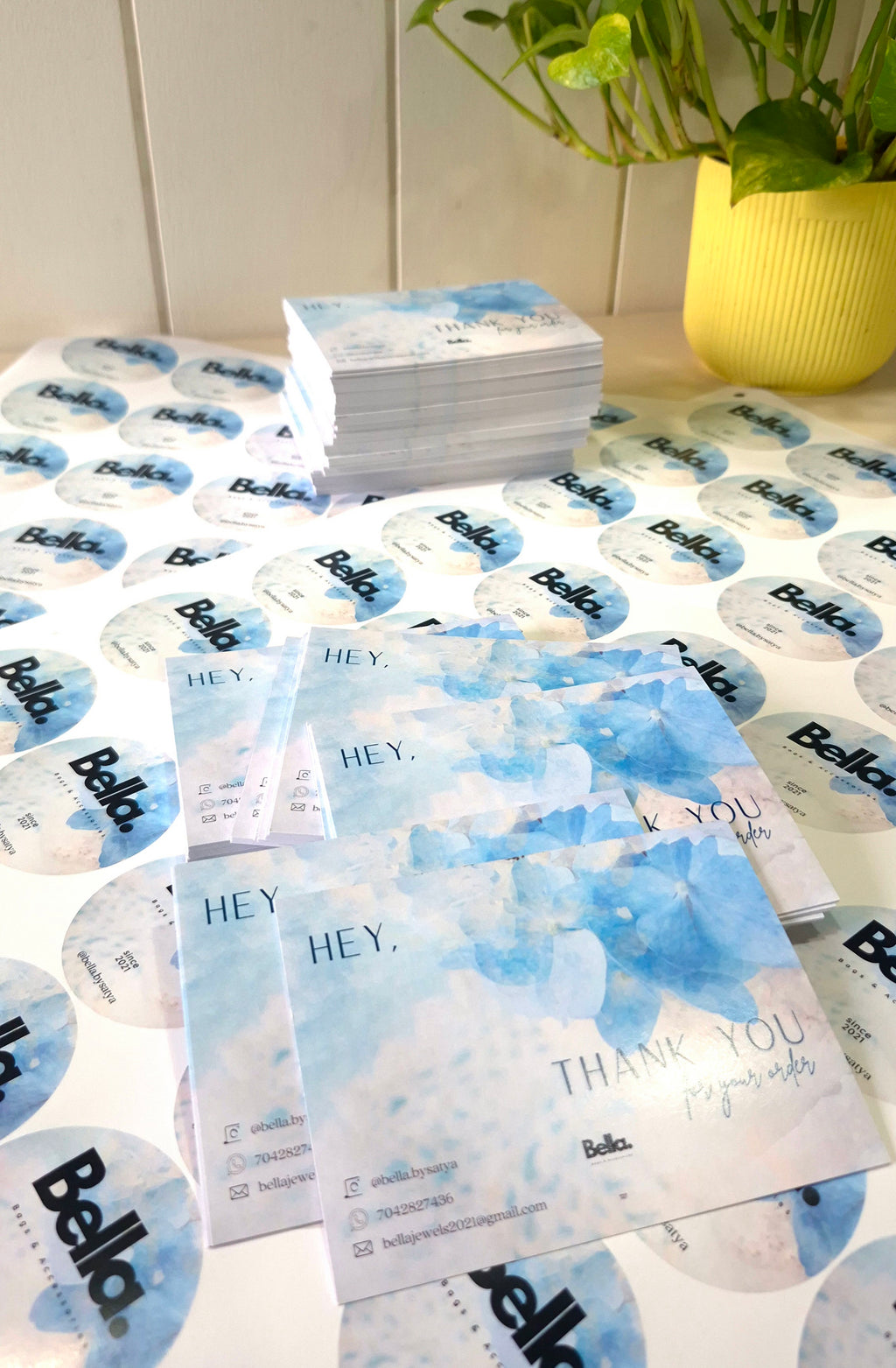 Bulk Business Combo - Upto 500 Cards & 850 Stickers