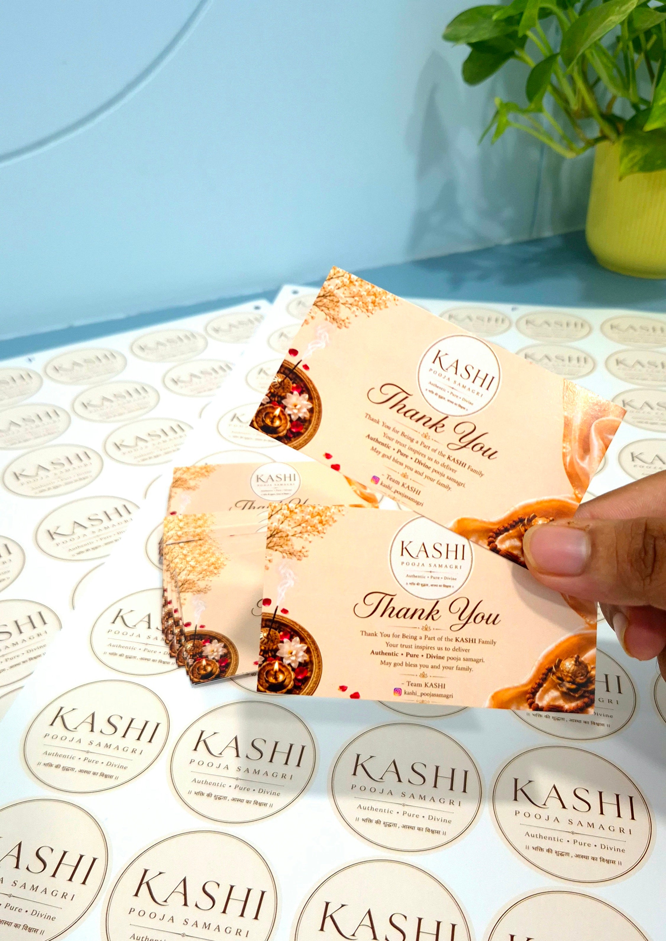 Bulk Business Combo - Upto 500 Cards & 850 Stickers