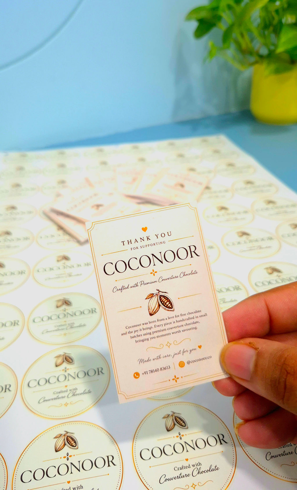 Bulk Business Combo - Upto 500 Cards & 850 Stickers
