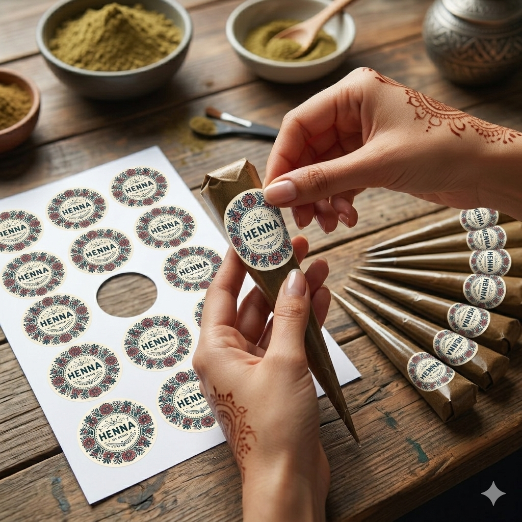 Mehendi Stickers