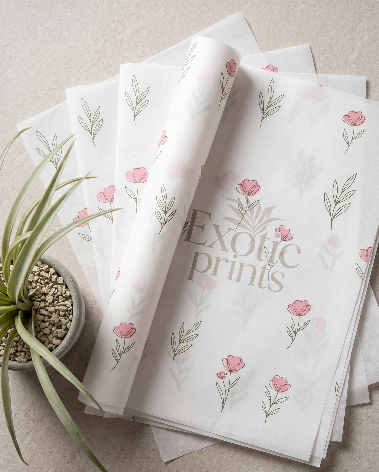 Custom Butter Paper for Packaging - Multicolor