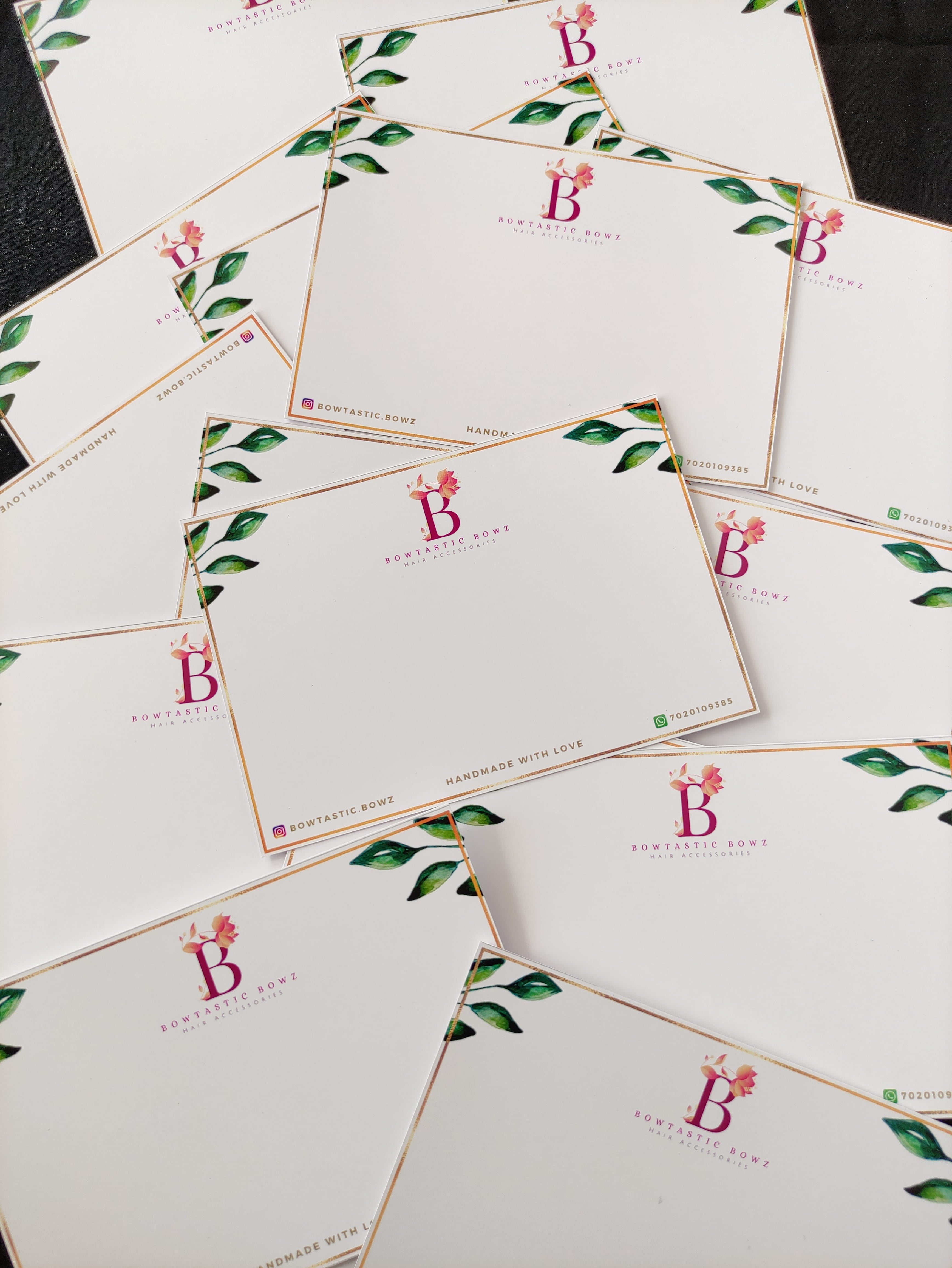 Customized Display Cards - Single Side