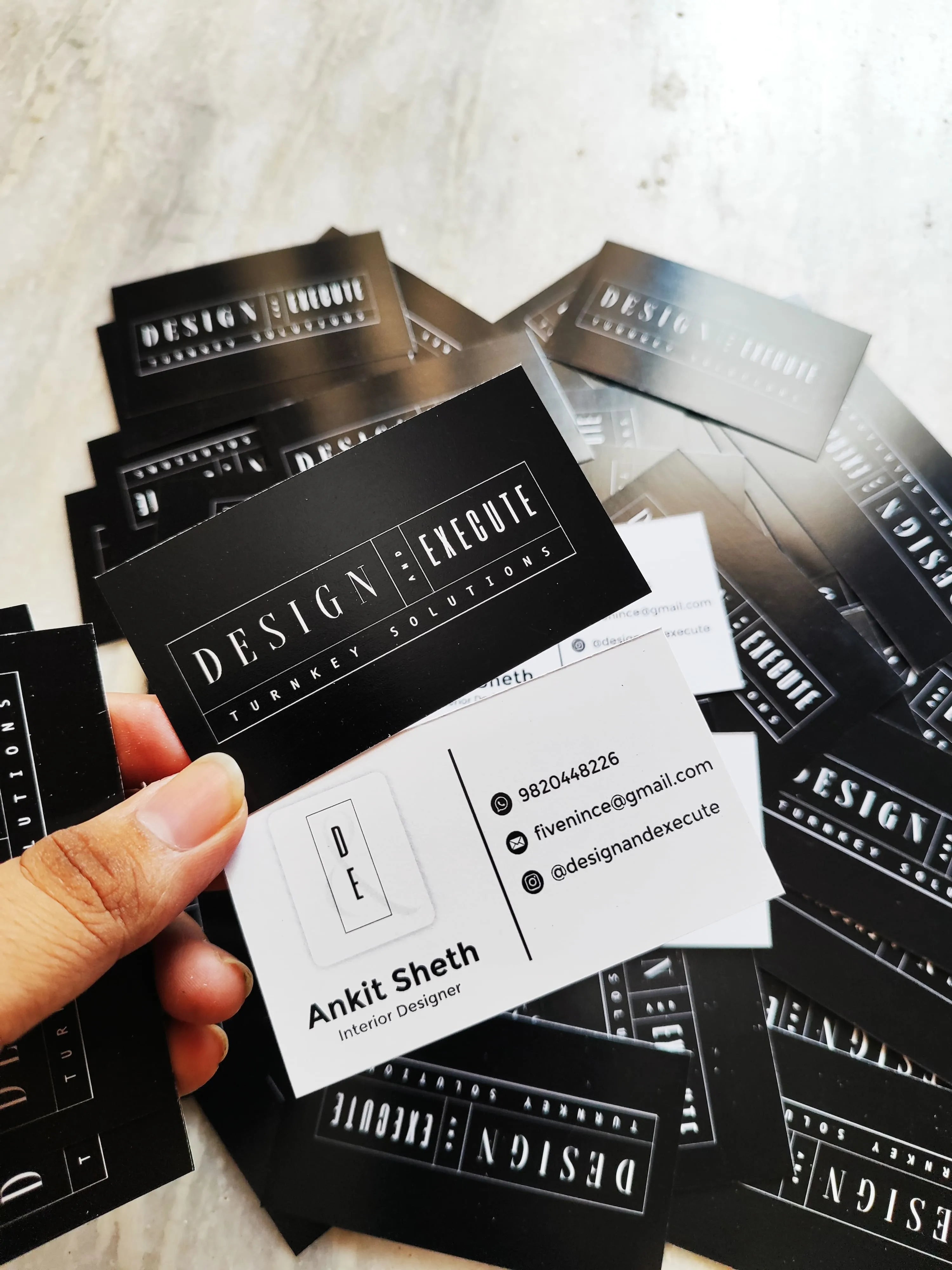 Customized Premium Business Cards (1000 Cards)