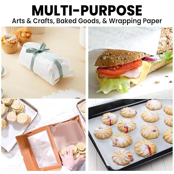 Plain Butter Paper for Packaging