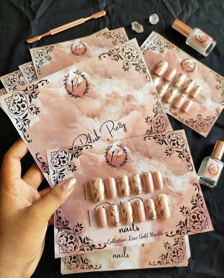 PressOn Nail Cards