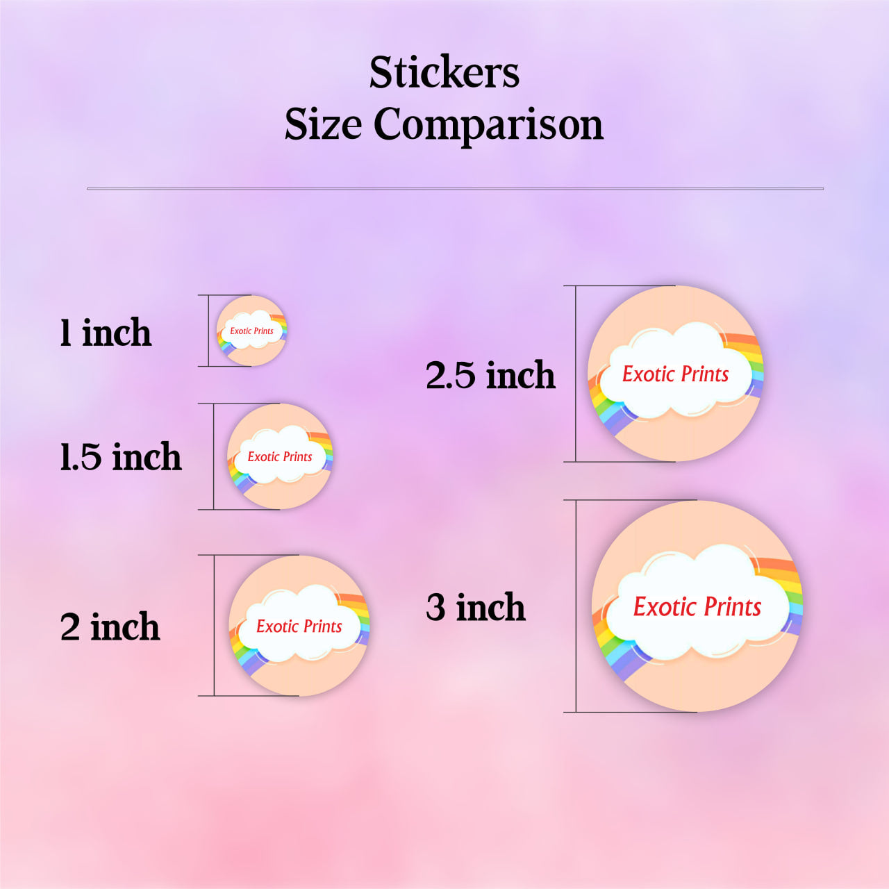Round Paper Stickers