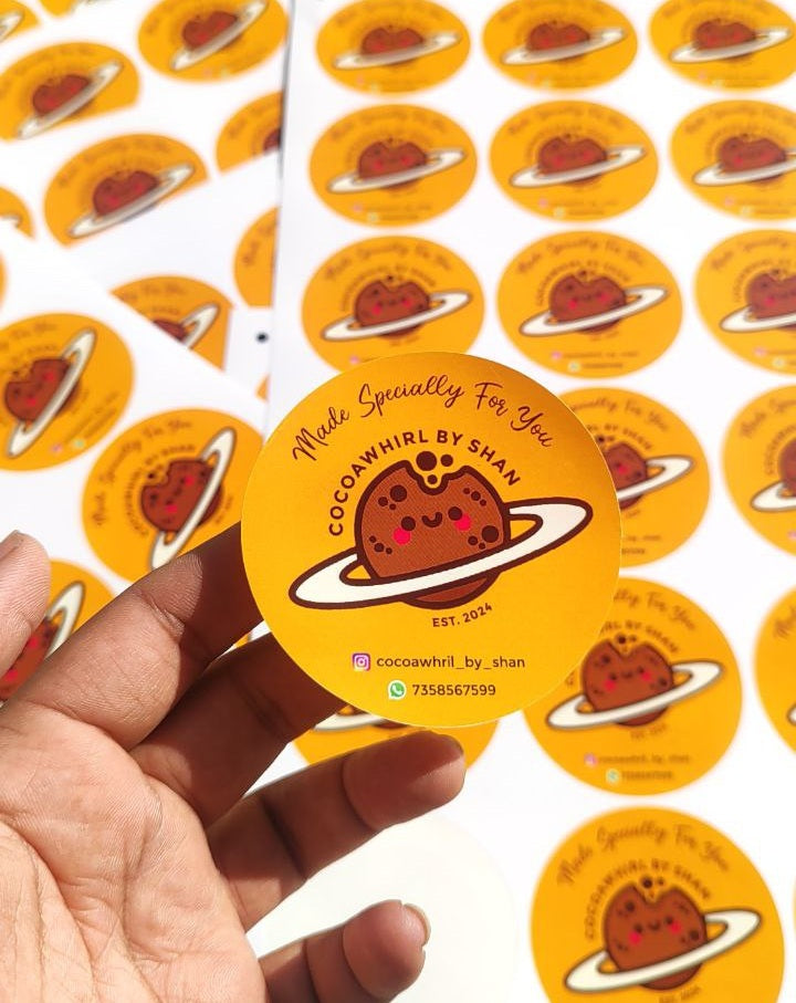 Round Paper Stickers