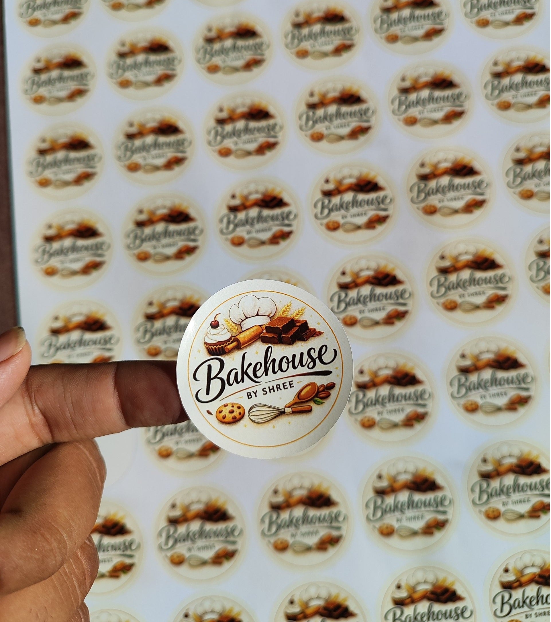 Round Paper Stickers