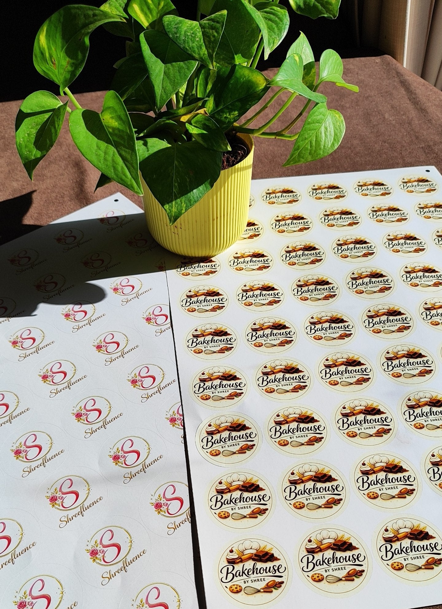 Round Paper Stickers