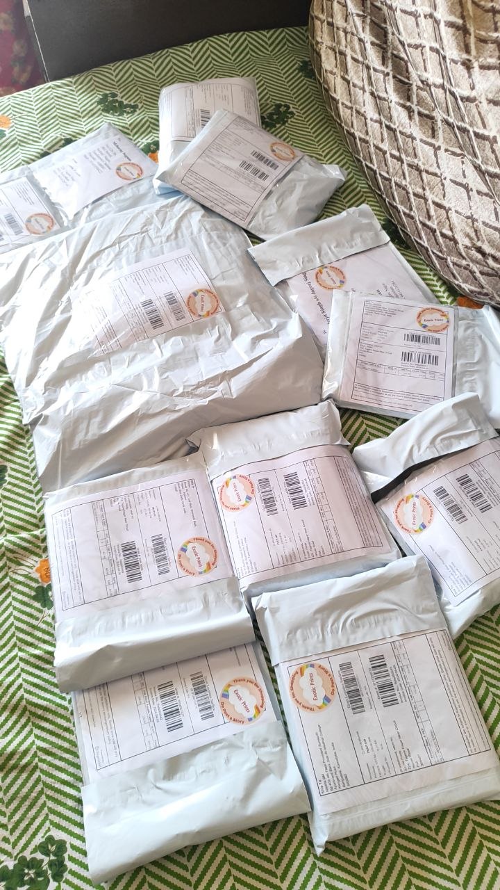 Tamper Proof Courier Bags with POD